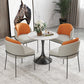 Contemporary 1/3/4/5 Pieces Dining Set Round Dining Room Table Set Clearhalo 'Dining Room Sets' 'Dining Tables & Seating' 'dining_room_set' 'furn' 'furn_dining_room_set' 'Furniture' 'furniture_dining_room_set' 'Kitchen & Dining Furniture' 'kitchen&dining_furn' 'kitchen' 4468996
