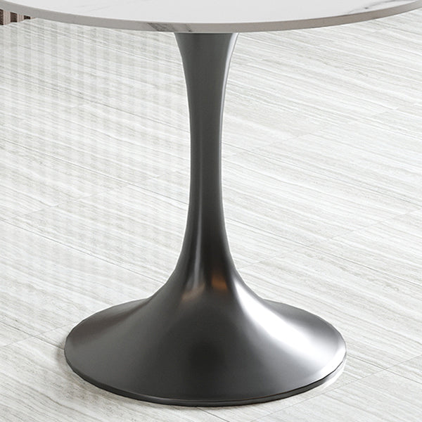 Contemporary 1/3/4/5 Pieces Dining Set Round Dining Room Table Set Clearhalo 'Dining Room Sets' 'Dining Tables & Seating' 'dining_room_set' 'furn' 'furn_dining_room_set' 'Furniture' 'furniture_dining_room_set' 'Kitchen & Dining Furniture' 'kitchen&dining_furn' 'kitchen' 4469006