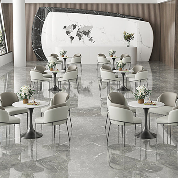 Contemporary 1/3/4/5 Pieces Dining Set Round Dining Room Table Set Clearhalo 'Dining Room Sets' 'Dining Tables & Seating' 'dining_room_set' 'furn' 'furn_dining_room_set' 'Furniture' 'furniture_dining_room_set' 'Kitchen & Dining Furniture' 'kitchen&dining_furn' 'kitchen' 4469014