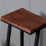 Modern Style Metal Bar Stool with Footrest Coffee Shop Simple Bar Stool Clearhalo 'Bar Furniture' 'Bar Stools' 'bar_stools' 'furn' 'furn_bar_stools' 'furniture_bar_stools' 'Kitchen & Dining Furniture' 'kitchen&dining_furn' 'kitchen' 'kitchen_furn' Furniture' 4471050