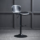 Industrial Style Bar-stool Leather Bucket Seat with Adjustable Height for Restaurant Bar Black 1 Piece Clearhalo 'Bar Furniture' 'Bar Stools' 'bar_stools' 'furn' 'furn_bar_stools' 'furniture_bar_stools' 'Kitchen & Dining Furniture' 'kitchen&dining_furn' 'kitchen' 'kitchen_furn' Furniture' 4471090