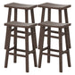 Modern Armless Backless Counter Stool Wood Kitchen Bar Stool with Wooden Seat and Pedal Black 4 Piece Set Clearhalo 'Bar Furniture' 'Bar Stools' 'bar_stools' 'furn' 'furn_bar_stools' 'furniture_bar_stools' 'Kitchen & Dining Furniture' 'kitchen&dining_furn' 'kitchen' 'kitchen_furn' Furniture' 4471251