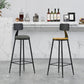 Modern Backrest Armless Counter Stool Iron Living Room Bar Stool with Pedal, 1 Piece Clearhalo 'Bar Furniture' 'Bar Stools' 'bar_stools' 'furn' 'furn_bar_stools' 'furniture_bar_stools' 'Kitchen & Dining Furniture' 'kitchen&dining_furn' 'kitchen' 'kitchen_furn' Furniture' 4471296