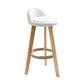 Modern Armless Backrest Counter Stool Wood Kitchen Bar Stool with Pedal White 1 Piece Clearhalo 'Bar Furniture' 'Bar Stools' 'bar_stools' 'furn' 'furn_bar_stools' 'furniture_bar_stools' 'Kitchen & Dining Furniture' 'kitchen&dining_furn' 'kitchen' 'kitchen_furn' Furniture' 4471431
