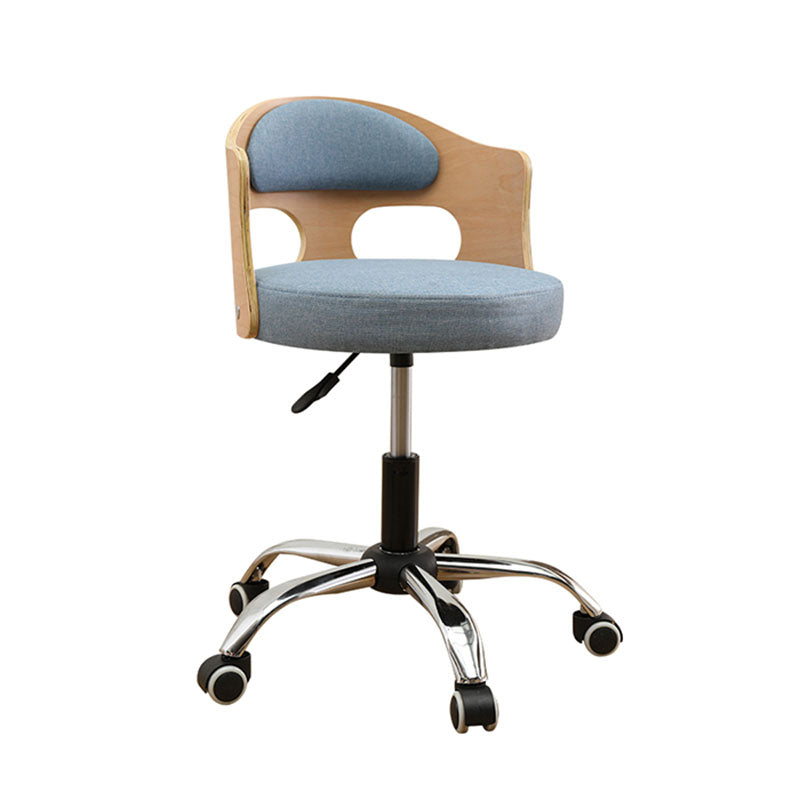 Industrial Style Bar-stool Round Seat with Adjustable Height Barstool for Kitchen Clearhalo 'Bar Furniture' 'Bar Stools' 'bar_stools' 'furn' 'furn_bar_stools' 'furniture_bar_stools' 'Kitchen & Dining Furniture' 'kitchen&dining_furn' 'kitchen' 'kitchen_furn' Furniture' 4471744