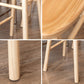 Industrial Style Bar Stool Wooden Legs Saddle Seat Barstool for Restaurant Bar Clearhalo 'Bar Furniture' 'Bar Stools' 'bar_stools' 'furn' 'furn_bar_stools' 'furniture_bar_stools' 'Kitchen & Dining Furniture' 'kitchen&dining_furn' 'kitchen' 'kitchen_furn' Furniture' 4471946