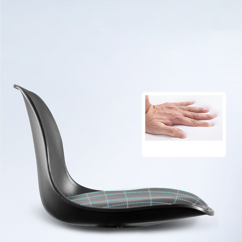 Industrial Style Bar Stool Metal Leg PP Seat Barstool with Upholstered for Counter Bar Clearhalo 'Bar Furniture' 'Bar Stools' 'bar_stools' 'furn' 'furn_bar_stools' 'furniture_bar_stools' 'Kitchen & Dining Furniture' 'kitchen&dining_furn' 'kitchen' 'kitchen_furn' Furniture' 4471990