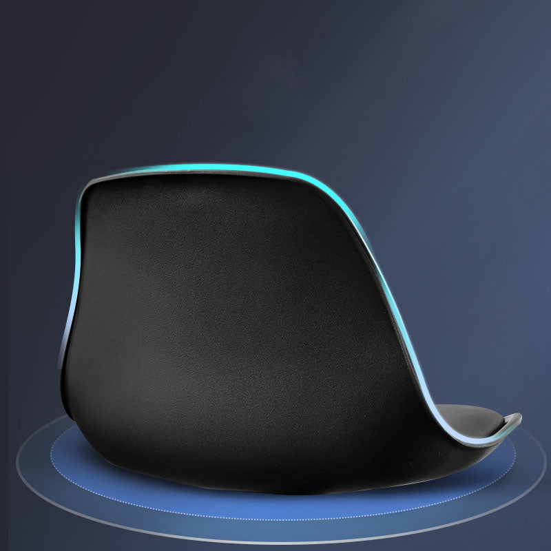 Industrial Style Bar Stool Metal Leg PP Seat Barstool with Upholstered for Counter Bar Clearhalo 'Bar Furniture' 'Bar Stools' 'bar_stools' 'furn' 'furn_bar_stools' 'furniture_bar_stools' 'Kitchen & Dining Furniture' 'kitchen&dining_furn' 'kitchen' 'kitchen_furn' Furniture' 4471991