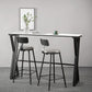 White Modern Style Rectangle Bar Table in Faux Marble and Metal Table Kitchen Bar Table Clearhalo 'Bar Furniture' 'Bar Tables' 'bar_tables' 'furn' 'furn_bar_tables' 'Furniture' 'furniture_bar_tables' 'Kitchen & Dining Furniture' 4472081