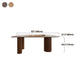 Island Platform Dining Table Contemporary Solid Wood Dining Table Clearhalo ' dining_table' 'Dining Tables & Seating' 'Dining Tables' 'furn' 'furn_dining_table' 'Furniture' 'furniture_dining_table' 'Kitchen & Dining Furniture' 'kitchen&dining_furn' 'kitchen' 'kitchen_dining_table' 4480071
