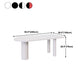 Solid Wood Modern Freeform Table Pine Wood Top Table for Dining Room and Kitchen Clearhalo ' dining_table' 'Dining Tables & Seating' 'Dining Tables' 'furn' 'furn_dining_table' 'Furniture' 'furniture_dining_table' 'Kitchen & Dining Furniture' 'kitchen&dining_furn' 'kitchen' 'kitchen_dining_table' 4480122