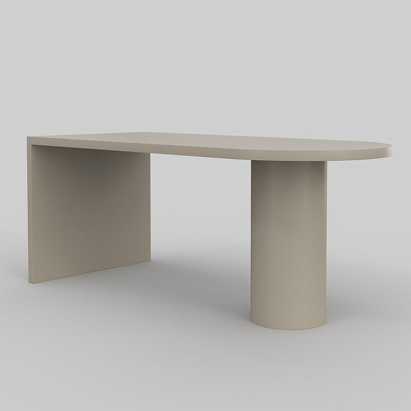 Solid Wood Contemporary Freeform Table Beech Wood Top Table for Dining Room Grey Without Chairs Clearhalo ' dining_table' 'Dining Tables & Seating' 'Dining Tables' 'furn' 'furn_dining_table' 'Furniture' 'furniture_dining_table' 'Kitchen & Dining Furniture' 'kitchen&dining_furn' 'kitchen' 'kitchen_dining_table' 4480171