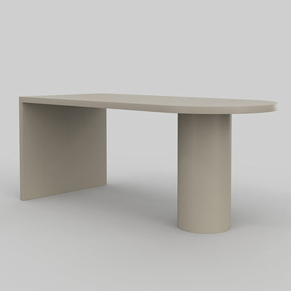 Solid Wood Contemporary Freeform Table Beech Wood Top Table for Dining Room Grey Without Chairs Clearhalo ' dining_table' 'Dining Tables & Seating' 'Dining Tables' 'furn' 'furn_dining_table' 'Furniture' 'furniture_dining_table' 'Kitchen & Dining Furniture' 'kitchen&dining_furn' 'kitchen' 'kitchen_dining_table' 4480171