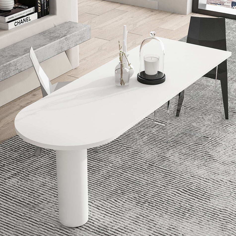 Modern Style Double Pedestal Furniture Pine Solid Wood Dining Room Collection Clearhalo ' dining_table' 'Dining Tables & Seating' 'Dining Tables' 'furn' 'furn_dining_table' 'Furniture' 'furniture_dining_table' 'Kitchen & Dining Furniture' 'kitchen&dining_furn' 'kitchen' 'kitchen_dining_table' 4480226