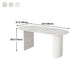 Contemporary Style Stone Dining Table Double Pedestal Table for Dining Room Clearhalo ' dining_table' 'Dining Tables & Seating' 'Dining Tables' 'furn' 'furn_dining_table' 'Furniture' 'furniture_dining_table' 'Kitchen & Dining Furniture' 'kitchen&dining_furn' 'kitchen' 'kitchen_dining_table' 4480285