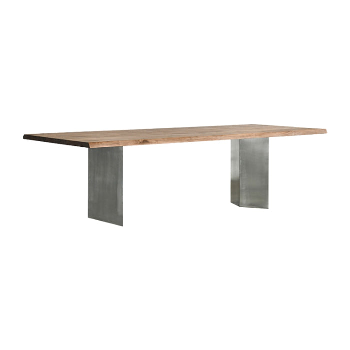 Rectangle Luxury Style Dining Table Solid Wood Double Pedestal Table for Home Use Without Chairs Clearhalo ' dining_table' 'Dining Tables & Seating' 'Dining Tables' 'furn' 'furn_dining_table' 'Furniture' 'furniture_dining_table' 'Kitchen & Dining Furniture' 'kitchen&dining_furn' 'kitchen' 'kitchen_dining_table' 4480313
