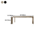 Rectangle 4 Legs Industrial Table Fixed Table of Pinewood Solid Wood Clearhalo ' dining_table' 'Dining Tables & Seating' 'Dining Tables' 'furn' 'furn_dining_table' 'Furniture' 'furniture_dining_table' 'Kitchen & Dining Furniture' 'kitchen&dining_furn' 'kitchen' 'kitchen_dining_table' 4480333