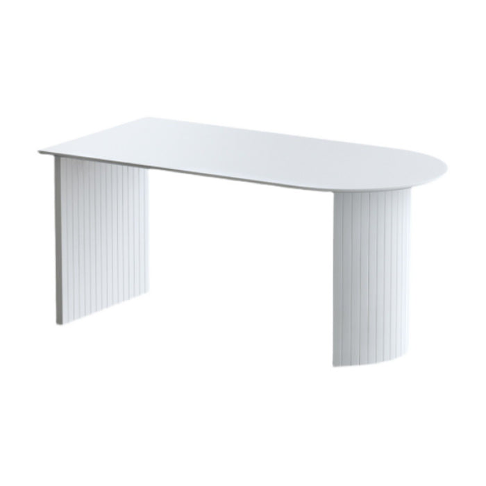 Contemporary Style Furniture Double Pedestal Dining Site Table for Dining Room Wood Without Chairs Clearhalo ' dining_table' 'Dining Tables & Seating' 'Dining Tables' 'furn' 'furn_dining_table' 'Furniture' 'furniture_dining_table' 'Kitchen & Dining Furniture' 'kitchen&dining_furn' 'kitchen' 'kitchen_dining_table' 4480356