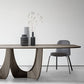 Solid Wood Dining Table Simplicity Double Pedestal Table for Dining Room Clearhalo ' dining_table' 'Dining Tables & Seating' 'Dining Tables' 'furn' 'furn_dining_table' 'Furniture' 'furniture_dining_table' 'Kitchen & Dining Furniture' 'kitchen&dining_furn' 'kitchen' 'kitchen_dining_table' 4480395