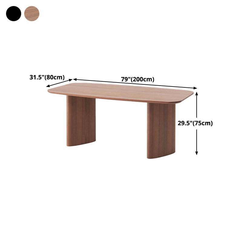 Solid Wood Contemporary Rectangle Table Pine Wood Top Table for Dining Room Clearhalo ' dining_table' 'Dining Tables & Seating' 'Dining Tables' 'furn' 'furn_dining_table' 'Furniture' 'furniture_dining_table' 'Kitchen & Dining Furniture' 'kitchen&dining_furn' 'kitchen' 'kitchen_dining_table' 4480434