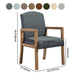 Contemporary Dining Arm Chair Matte Finish Solid Wood Parsons Chair with 4 Legs Clearhalo ' kitchen&dining_furn' 'Dining Chairs' 'Dining Tables & Seating' 'dining_chair' 'furn' 'furn_dining_chair' 'Furniture' 'furniture_dining_chair' 'Kitchen & Dining Furniture' 'kitchen' 4480467