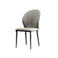 Contemporary Style Metal Dining Chairs Kitchen Wingback Armless Side Chairs Grey 1 Piece Clearhalo ' kitchen&dining_furn' 'Dining Chairs' 'Dining Tables & Seating' 'dining_chair' 'furn' 'furn_dining_chair' 'Furniture' 'furniture_dining_chair' 'Kitchen & Dining Furniture' 'kitchen' 4480639