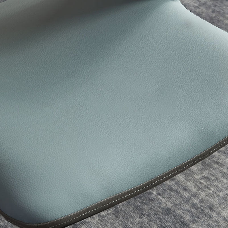 Contemporary Style Metal Dining Chairs Kitchen Open Back Arm Side Chairs Clearhalo ' kitchen&dining_furn' 'Dining Chairs' 'Dining Tables & Seating' 'dining_chair' 'furn' 'furn_dining_chair' 'Furniture' 'furniture_dining_chair' 'Kitchen & Dining Furniture' 'kitchen' 4480659