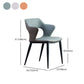 Contemporary Style Metal Dining Chairs Kitchen Open Back Arm Side Chairs Clearhalo ' kitchen&dining_furn' 'Dining Chairs' 'Dining Tables & Seating' 'dining_chair' 'furn' 'furn_dining_chair' 'Furniture' 'furniture_dining_chair' 'Kitchen & Dining Furniture' 'kitchen' 4480666