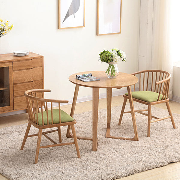 Contemporary Wood Arm Chair Natural Windsor Back Dining Chair for Kitchen Clearhalo ' kitchen&dining_furn' 'Dining Chairs' 'Dining Tables & Seating' 'dining_chair' 'furn' 'furn_dining_chair' 'Furniture' 'furniture_dining_chair' 'Kitchen & Dining Furniture' 'kitchen' 4480672