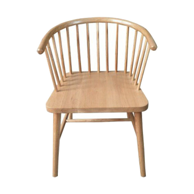 Contemporary Wood Arm Chair Natural Windsor Back Dining Chair for Kitchen Wood 1 Piece Clearhalo ' kitchen&dining_furn' 'Dining Chairs' 'Dining Tables & Seating' 'dining_chair' 'furn' 'furn_dining_chair' 'Furniture' 'furniture_dining_chair' 'Kitchen & Dining Furniture' 'kitchen' 4480673