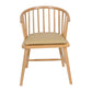Contemporary Wood Arm Chair Natural Windsor Back Dining Chair for Kitchen Camel 1 Piece Clearhalo ' kitchen&dining_furn' 'Dining Chairs' 'Dining Tables & Seating' 'dining_chair' 'furn' 'furn_dining_chair' 'Furniture' 'furniture_dining_chair' 'Kitchen & Dining Furniture' 'kitchen' 4480680