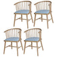 Contemporary Wood Arm Chair Natural Windsor Back Dining Chair for Kitchen Sky Blue 4 Piece Set Clearhalo ' kitchen&dining_furn' 'Dining Chairs' 'Dining Tables & Seating' 'dining_chair' 'furn' 'furn_dining_chair' 'Furniture' 'furniture_dining_chair' 'Kitchen & Dining Furniture' 'kitchen' 4480689