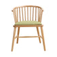 Contemporary Wood Arm Chair Natural Windsor Back Dining Chair for Kitchen Light Green 1 Piece Clearhalo ' kitchen&dining_furn' 'Dining Chairs' 'Dining Tables & Seating' 'dining_chair' 'furn' 'furn_dining_chair' 'Furniture' 'furniture_dining_chair' 'Kitchen & Dining Furniture' 'kitchen' 4480727