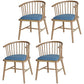 Contemporary Wood Arm Chair Natural Windsor Back Dining Chair for Kitchen Water Blue 4 Piece Set Clearhalo ' kitchen&dining_furn' 'Dining Chairs' 'Dining Tables & Seating' 'dining_chair' 'furn' 'furn_dining_chair' 'Furniture' 'furniture_dining_chair' 'Kitchen & Dining Furniture' 'kitchen' 4480732