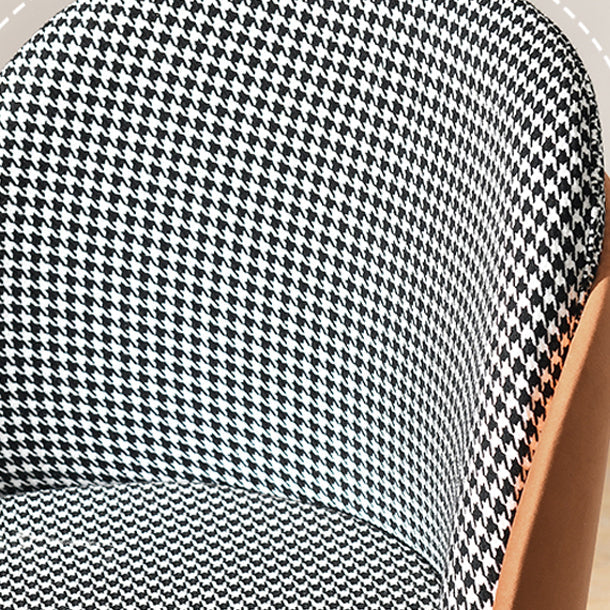 Scandinavian Style Upholstered Armless Dining Chairs Solid Back Dining Side Chair Clearhalo ' kitchen&dining_furn' 'Dining Chairs' 'Dining Tables & Seating' 'dining_chair' 'furn' 'furn_dining_chair' 'Furniture' 'furniture_dining_chair' 'Kitchen & Dining Furniture' 'kitchen' 4480749