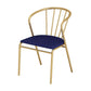 Scandinavian Style Windsor Back Side Chairs Upholstered Armless Dining Chairs Blue 1 Piece Clearhalo ' kitchen&dining_furn' 'Dining Chairs' 'Dining Tables & Seating' 'dining_chair' 'furn' 'furn_dining_chair' 'Furniture' 'furniture_dining_chair' 'Kitchen & Dining Furniture' 'kitchen' 4480791