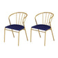 Scandinavian Style Windsor Back Side Chairs Upholstered Armless Dining Chairs Blue 2 Piece Set Clearhalo ' kitchen&dining_furn' 'Dining Chairs' 'Dining Tables & Seating' 'dining_chair' 'furn' 'furn_dining_chair' 'Furniture' 'furniture_dining_chair' 'Kitchen & Dining Furniture' 'kitchen' 4480793