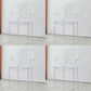 Contemporary Restaurant Plastic Arm Chair Open Back Dining Chair Clear Set of 4 Clearhalo ' kitchen&dining_furn' 'Dining Chairs' 'Dining Tables & Seating' 'dining_chair' 'Furniture' 'furniture_dining_chair' 'Kitchen & Dining Furniture' 'kitchen' 4480818