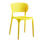 Stackable Plastic Home Side Chair Contemporary Open Back Dining Chair Clearhalo ' kitchen&dining_furn' 'Dining Chairs' 'Dining Tables & Seating' 'dining_chair' 'furn' 'furn_dining_chair' 'Furniture' 'furniture_dining_chair' 'Kitchen & Dining Furniture' 'kitchen' 4480836