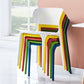Stackable Plastic Home Side Chair Contemporary Open Back Dining Chair Clearhalo ' kitchen&dining_furn' 'Dining Chairs' 'Dining Tables & Seating' 'dining_chair' 'furn' 'furn_dining_chair' 'Furniture' 'furniture_dining_chair' 'Kitchen & Dining Furniture' 'kitchen' 4480844