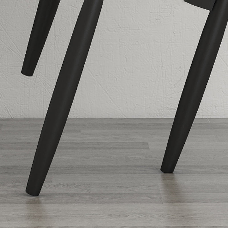 Contemporary Style Kitchen Metal Dining Chairs Open Back Dining Arm Side Chairs Clearhalo ' kitchen&dining_furn' 'Dining Chairs' 'Dining Tables & Seating' 'dining_chair' 'furn' 'furn_dining_chair' 'Furniture' 'furniture_dining_chair' 'Kitchen & Dining Furniture' 'kitchen' 4480890