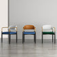 Contemporary Style Kitchen Metal Dining Chairs Open Back Dining Arm Side Chairs Clearhalo ' kitchen&dining_furn' 'Dining Chairs' 'Dining Tables & Seating' 'dining_chair' 'furn' 'furn_dining_chair' 'Furniture' 'furniture_dining_chair' 'Kitchen & Dining Furniture' 'kitchen' 4480891