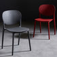 Plastic Scandinavian Kitchen Dining Room Side Chair Open Back Chair Clearhalo ' kitchen&dining_furn' 'Dining Chairs' 'Dining Tables & Seating' 'dining_chair' 'furn' 'furn_dining_chair' 'Furniture' 'furniture_dining_chair' 'Kitchen & Dining Furniture' 'kitchen' 4480993