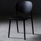 Plastic Scandinavian Kitchen Dining Room Side Chair Open Back Chair Black 1 Piece Clearhalo ' kitchen&dining_furn' 'Dining Chairs' 'Dining Tables & Seating' 'dining_chair' 'furn' 'furn_dining_chair' 'Furniture' 'furniture_dining_chair' 'Kitchen & Dining Furniture' 'kitchen' 4481021