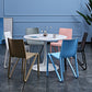 Plastic Scandinavian Kitchen Dining Room Side Chair Solid Back Chair Clearhalo ' kitchen&dining_furn' 'Dining Chairs' 'Dining Tables & Seating' 'dining_chair' 'furn' 'furn_dining_chair' 'Furniture' 'furniture_dining_chair' 'Kitchen & Dining Furniture' 'kitchen' 4481129