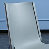 Plastic Scandinavian Kitchen Dining Room Side Chair Solid Back Chair Clearhalo ' kitchen&dining_furn' 'Dining Chairs' 'Dining Tables & Seating' 'dining_chair' 'furn' 'furn_dining_chair' 'Furniture' 'furniture_dining_chair' 'Kitchen & Dining Furniture' 'kitchen' 4481135