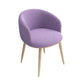 Modern Home Upholstered Arm Chair Matte Finish Solid Back Dining Chair Purple 1 Piece Clearhalo ' kitchen&dining_furn' 'Dining Chairs' 'Dining Tables & Seating' 'dining_chair' 'furn' 'furn_dining_chair' 'Furniture' 'furniture_dining_chair' 'Kitchen & Dining Furniture' 'kitchen' 4481186