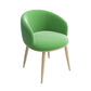 Modern Home Upholstered Arm Chair Matte Finish Solid Back Dining Chair Green 1 Piece Clearhalo ' kitchen&dining_furn' 'Dining Chairs' 'Dining Tables & Seating' 'dining_chair' 'furn' 'furn_dining_chair' 'Furniture' 'furniture_dining_chair' 'Kitchen & Dining Furniture' 'kitchen' 4481189