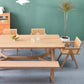 Modern 1/2/4/5/6 Pieces Dining Set with Solid Wood Dining Table and Chairs Furniture Clearhalo 'Dining Room Sets' 'Dining Tables & Seating' 'dining_room_set' 'furn' 'furn_dining_room_set' 'Furniture' 'furniture_dining_room_set' 'Kitchen & Dining Furniture' 'kitchen&dining_furn' 'kitchen' 4481303