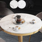 1/3/4/5 Pcs Metal Scandinavian Dining Room Set with Round Dinning Table Dinette Set Clearhalo 'Dining Room Sets' 'Dining Tables & Seating' 'dining_room_set' 'furn' 'furn_dining_room_set' 'Furniture' 'furniture_dining_room_set' 'Kitchen & Dining Furniture' 'kitchen&dining_furn' 'kitchen' 4481326